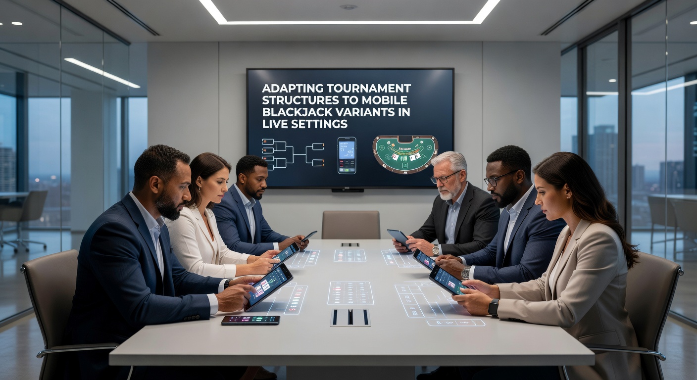 Mobile Blackjack-Turniere in Live-Settings mit angepassten Strukturen