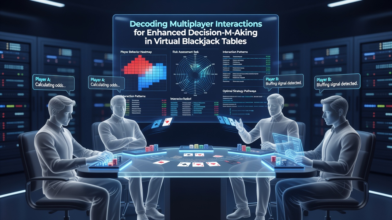 Analyse von Spielerinteraktionen an einem virtuellen Blackjack-Tisch