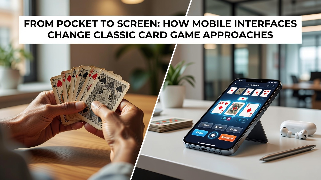 Vergleich von Desktop- und Mobile-Ansichten eines Blackjack-Tisches mit angepassten Interface-Elementen