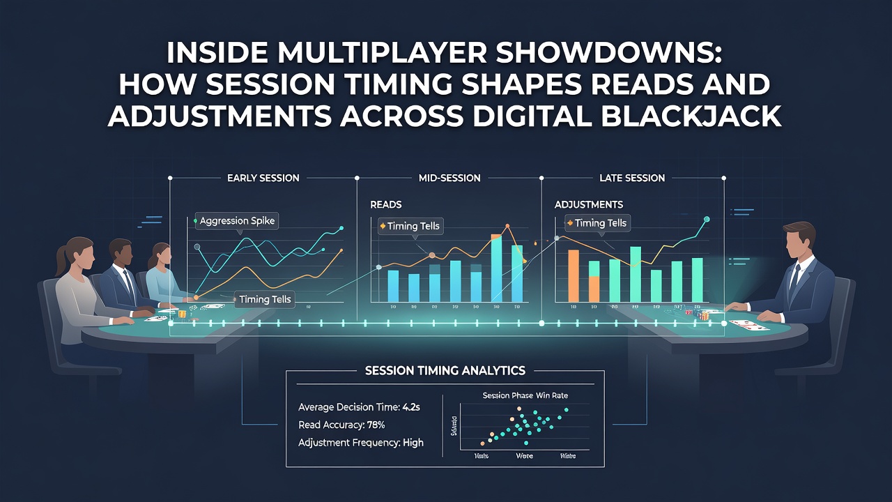 Analyse von Timing-Mustern bei Multiplayer-Blackjack-Sitzungen mit Fokus auf Anpassungsstrategien