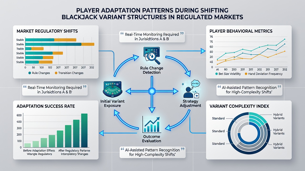 Analyse von Spielerstatistiken und Anpassungsmustern an Blackjack-Varianten in regulierten Märkten